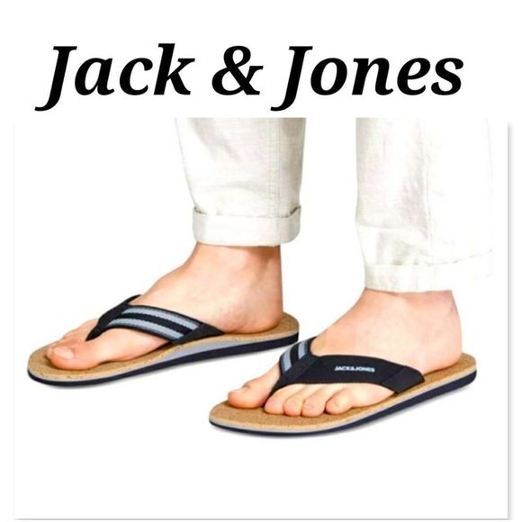 NWT Jack & Jones Cork Sandal - Picture 1 of 9